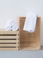 Ręcznik z czystej bawełny 70x140 cm – 500g (biały)