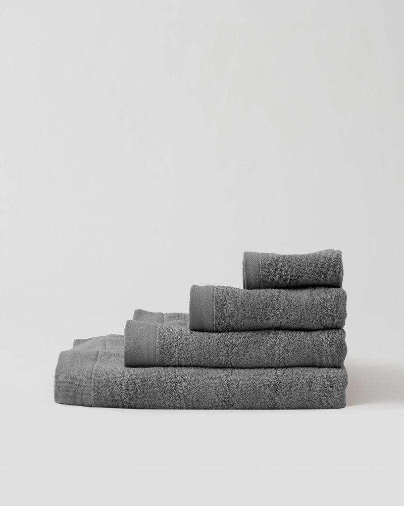 Ręczniki bawełniane jasnoszare
