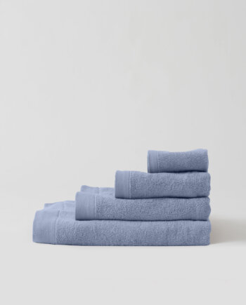 Ręczniki bawełniane błękitne